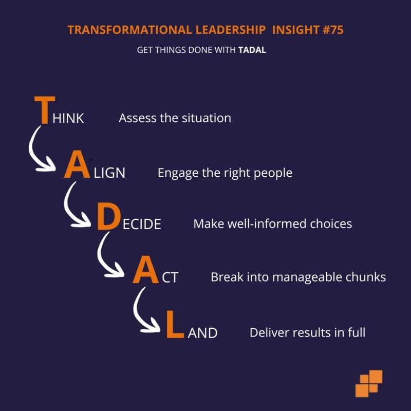 Get things done with TADAL